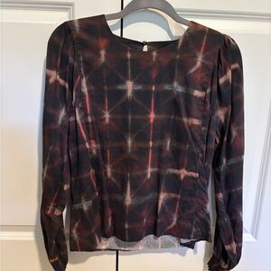 Evereve Multicolor Geometric Blouse